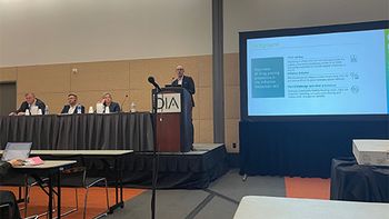DIA session, "The Inflation Reduction Act Price Setting: What are the Impacts on Biopharmaceutical Innovation from Different Perspectives?” June 27, 2023. DIA 2023, Boston. Image Credit: © Nicholas Saraceno.